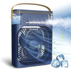 Portable Air Conditioner Fan with 7-Color LED Night Light